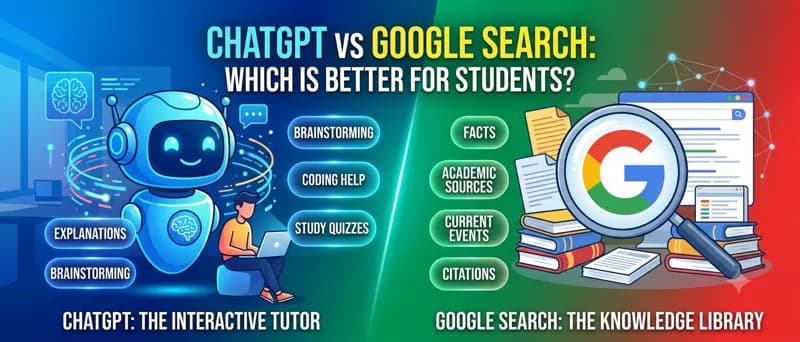 ChatGPT vs Google Search Which Is Better for Students?