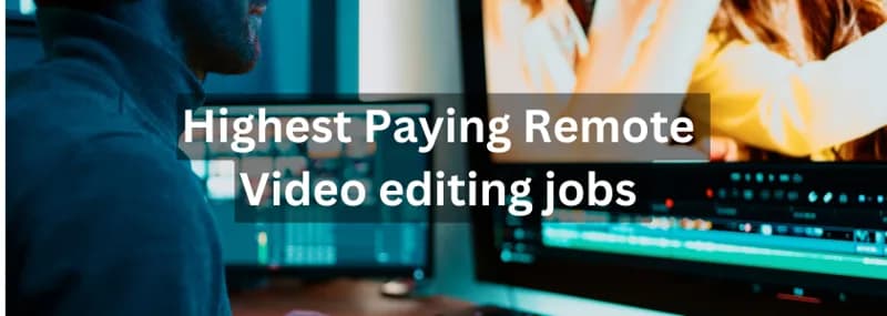 Highest Paying Remote Video Editing Jobs in India