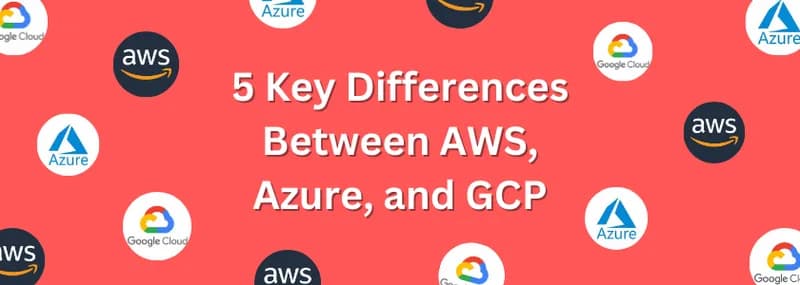 Difference between AWS, Azure and GCP