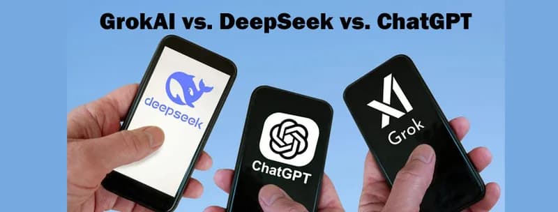 What is Deference Between in GrokAI vs DeepSeek vs ChatGPT